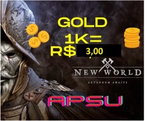1K GOLD APSU 3,00 - New World