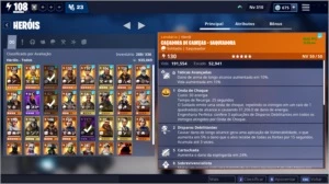 Comta Fortnite + Salve O Mundo Nvl 108.