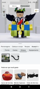 Conta Roblox robux gasto