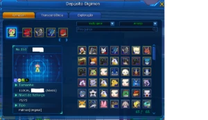 Conta LADMO Omegamon Tamer Tai com BloomLordmon Perfeito! - Digimon Masters Online