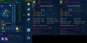 Conta digimon jumping Alter S servidor Omegamon - Digimon Masters Online DMO
