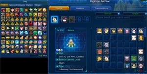 Conta digimon jumping Alter S servidor Omegamon - Digimon Masters Online DMO