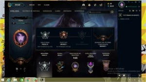 vendo conta com 40 skin e quase todos os campeão - League of Legends LOL