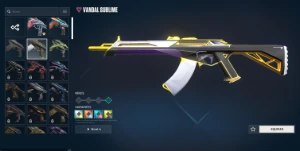 Conta de Valorant com kaarambit e varias skins