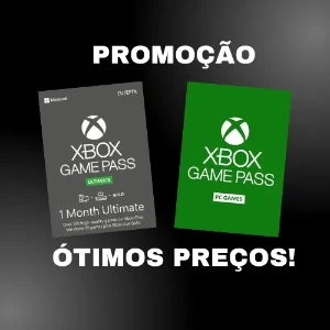 Xbox Game Pass 1 Mês E Ultimate Key - Compre E Leve 2 Brinde - Assinaturas e Premium