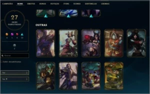 Conta LOL platina - League of Legends