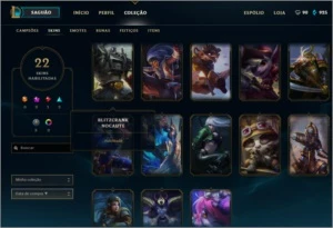 Conta Boa, lvl 86,  61 campeões prata 1 - League of Legends LOL