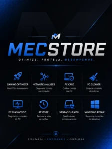 MECSTORE PC CARE — Otimizador Completo para Windows - Outros