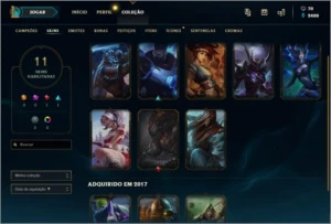 Vendo conta bronze 1 md5 mmr alto - League of Legends LOL