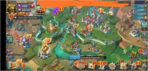 Conta Lords Mobile - 50m - CT 25 - 600k T3