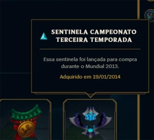 conta rara da season 2 - League of Legends LOL