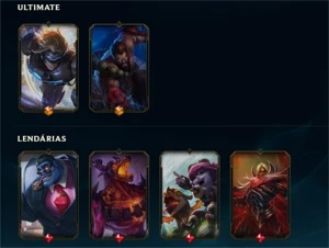 conta rara da season 2 - League of Legends LOL