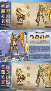 Conta Saint Seiya Serv 142 Rhada E Shura Repair - Saint Seiya Awakening SSA