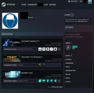 Conta Cs2 Prime Com 3 Medalhas + Steam 11 Anos Com Premier - Counter Strike