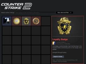 Conta Cs2 Prime Com 3 Medalhas + Steam 11 Anos Com Premier - Counter Strike