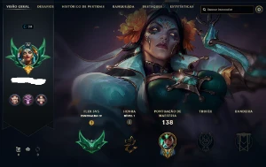 Conta Lol Nivel 90 + Renata Glasc Prestigio+Passe Ativo - League of Legends