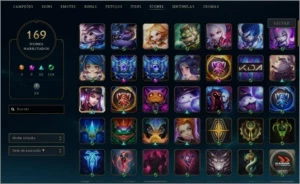CONTA DIAMANTE 4 - League of Legends LOL
