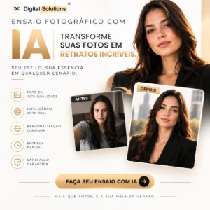 Ensaio Fotográfico com IA - Inteligência Artificial