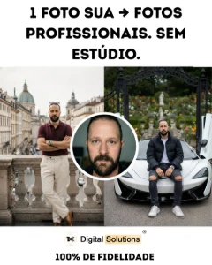 Ensaio Fotográfico com IA - Inteligência Artificial