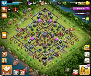 Conta Clash Of Clans CV15