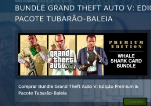 Conta Steam GTA +pacote de dinheiro