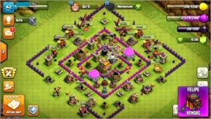Centro de Vila 7!!! - Clash of Clans