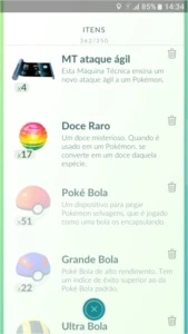 Conta de Pokémon GO 3ª Geração