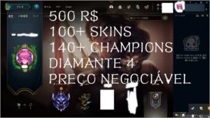 100+ Skins 140+ Champions 3 Skins Vitóriosas Diamante 4 - Magic The Gathering