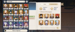 CONTA GENSHIN AR56 / 13x5★ / Scaramouch, Cyno, Kazuha e MAIS - Genshin Impact