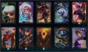 Conta Plat 1 Main ADC (M7 COM TODOS OS ADC) - League of Legends: Wild Rift LOL WR