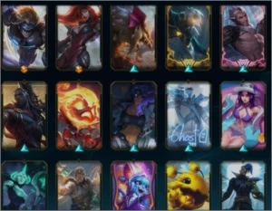 Conta Plat 1 Main ADC (M7 COM TODOS OS ADC) - League of Legends: Wild Rift LOL WR