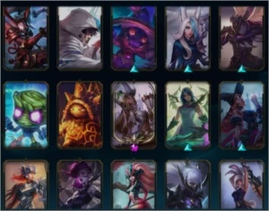 Conta Plat 1 Main ADC (M7 COM TODOS OS ADC) - League of Legends: Wild Rift LOL WR