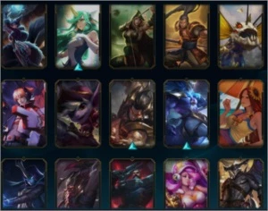 Conta Plat 1 Main ADC (M7 COM TODOS OS ADC) - League of Legends: Wild Rift LOL WR