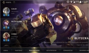 Vendo acc wild rifit lol mobile nvl 40 diamante 3 com skins. - Outros