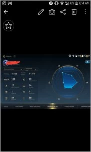 Vendo acc wild rifit lol mobile nvl 40 diamante 3 com skins. - Outros