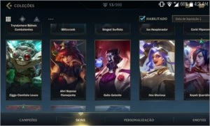 Vendo acc wild rifit lol mobile nvl 40 diamante 3 com skins. - Outros