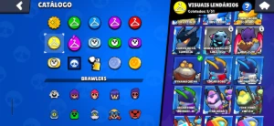Conta De Brawl Stars > 17K | 56 Brawlers | 4 Lendários |