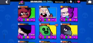 Conta De Brawl Stars > 17K | 56 Brawlers | 4 Lendários |