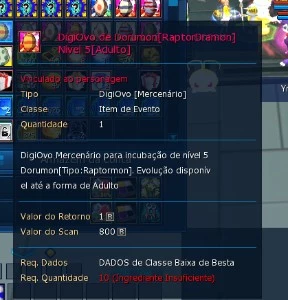||LADMO||CONTA INICIANTE COM ALTER-B - Digimon Masters Online