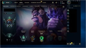 Conta platina 1 todos os campões 68 skins, 6 vitoriosas - League of Legends LOL