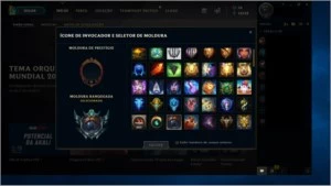 Conta platina 1 todos os campões 68 skins, 6 vitoriosas - League of Legends LOL