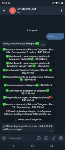 Bot Telegram Smm - Source Python - Com 2 Fornecedores Smm