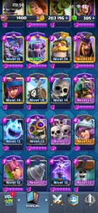 Conta Clash Royale Torre Nivel 15 10Mil Troféus
