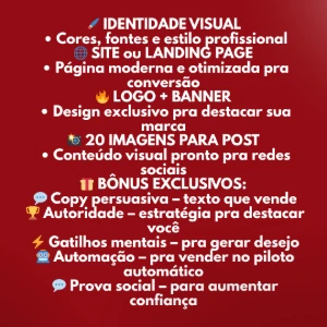Kit Identidade Visual - Logotipo/Banner Site e 20 posts - Others
