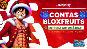 Conta blox fruits com godhuman + cdk - Roblox