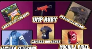Painel vip com itens raros ff - Free Fire