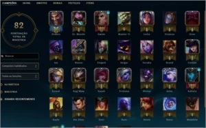 Conta Platina 2 - Preço baixo pra vender logo - League of Legends LOL