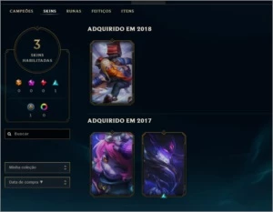 Conta Platina 2 - Preço baixo pra vender logo - League of Legends LOL
