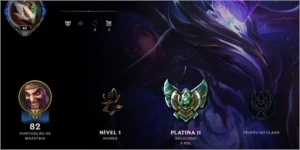 Conta Platina 2 - Preço baixo pra vender logo - League of Legends LOL