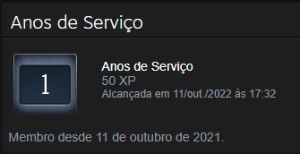Conta da Steam Nível 110 com 130 jogos e 6 medalhas no CS:GO - Counter Strike